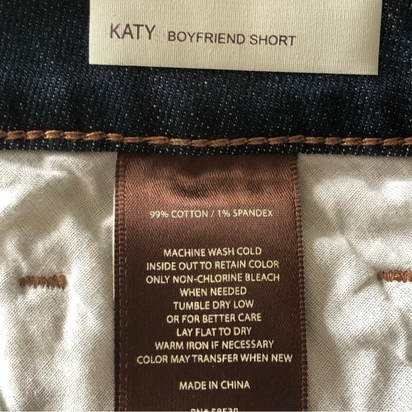 Kut From The Kloth Katy Boyfriend Jean Shorts 20 W - Picture 6 of 11